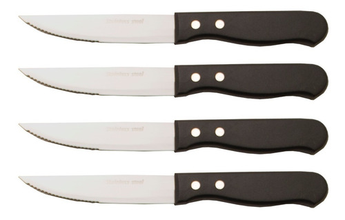Set  4 Cuchillos De Carne Xl Hampton Forge