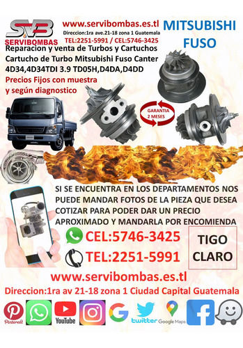Venta De Turbo Mitsubishi Pajero 2.8 4m40 Tf035 Montero