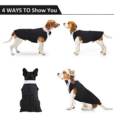 Traje De Boda Para Perro Esmoquin Para Perro Conjunto De Tra