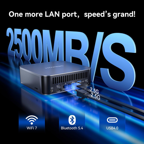 Geekom Gt1 Mega Ai Mini Pc, Procesador Intel Core Ultra