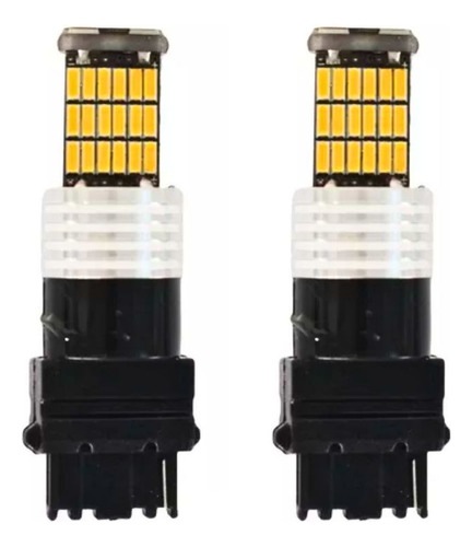 Foco Lagrimón 45 Led Ambar 1 Contactos Canbus Auto 12/24v