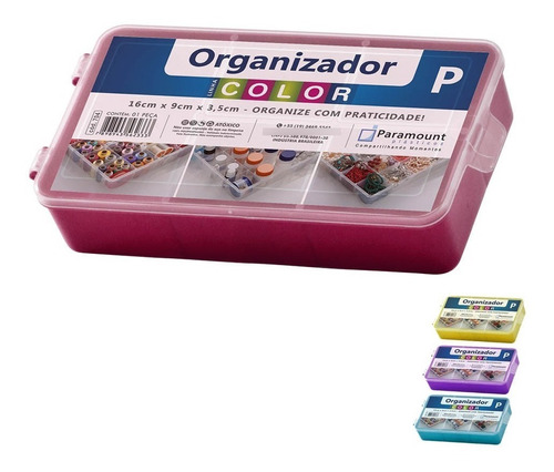 Caja Organizadora Paramount Mediano 23x14x4cm G P