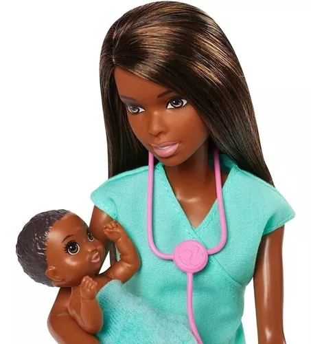 Boneca Barbie Profissões Médica Pediatra - Original Mattel