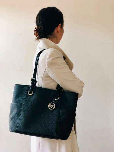 Michael Kors Mk Bolsa Large Para Dama Mod Jet Set Item Negra | Envío gratis