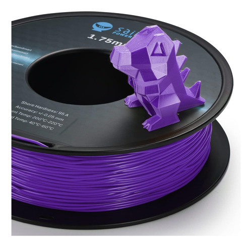 Filamento De Impresión 3d De Tpu Flexible Sainsmart, 1.75 Mm