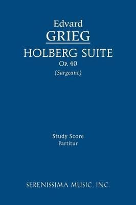 Libro Holberg Suite, Op.40 - Edvard Grieg