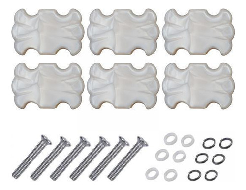 5 X 6x Tapas De Clavijas De Afinación De Guitarra Con