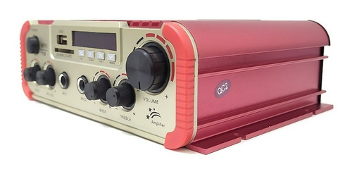 Amplificador Stereo 180w+180w, Karaokeo, Eco,usb,nuevo