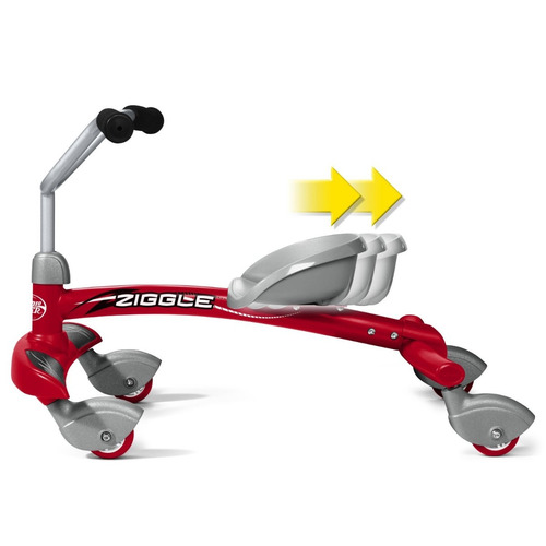 Carro Carrito Radio Flyer Ziggle Ride On 360 Grados Niño Vbf