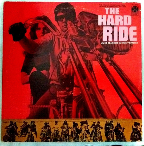 The Hard Ride (bso) - Lp Made Usa Año 1971 - Soul Funk Etc