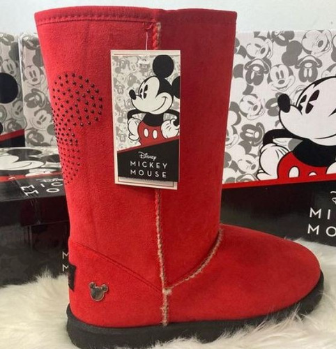 Botas Moletto Mickey Disney Original Multicolor Largas