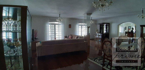 Casa Com 3 Dormitórios À Venda, 900 M² Por R$ 4.000.000,00 - Chácaras Residenciais Santa Maria - Votorantim/sp - Ca0072