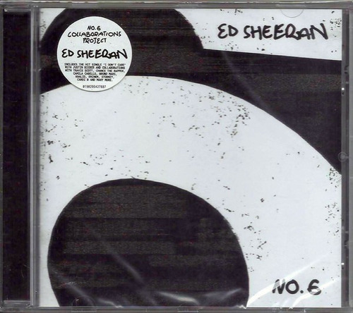 Cd Ed Sheeran - No.6 Collaborations Project Nuevo Obivinilos