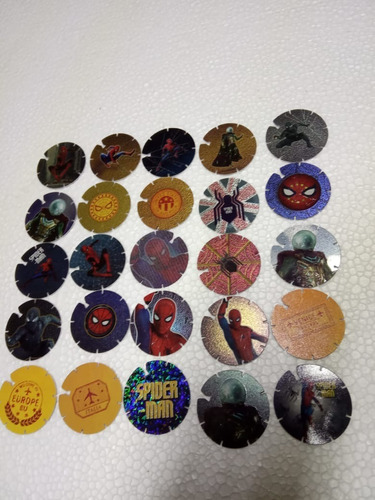 Coleccion Tazos Spiderman Lejos De Casa 50/50 Envío Gratis | Envío gratis