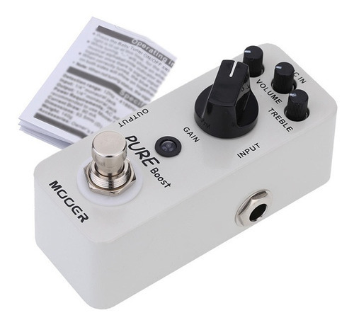 Pedal De Efeito Mooer Pure Boost Micro Mini Boost