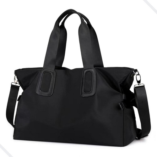 Bolsa Tote Ginástica Preta Poliéster 35l