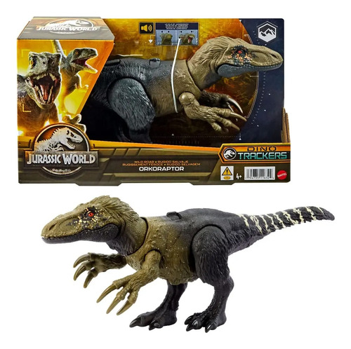 Jurassic World - Orkoraptor Rugido Salvaje - Dino Premium