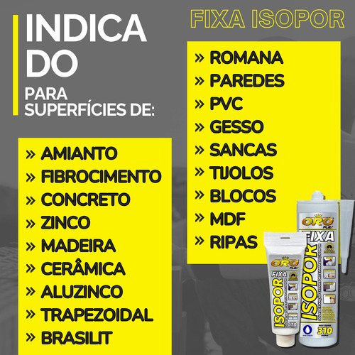 Super Cola De Isopor, Eps P/ Isolamento Térmico Telhados 6kg