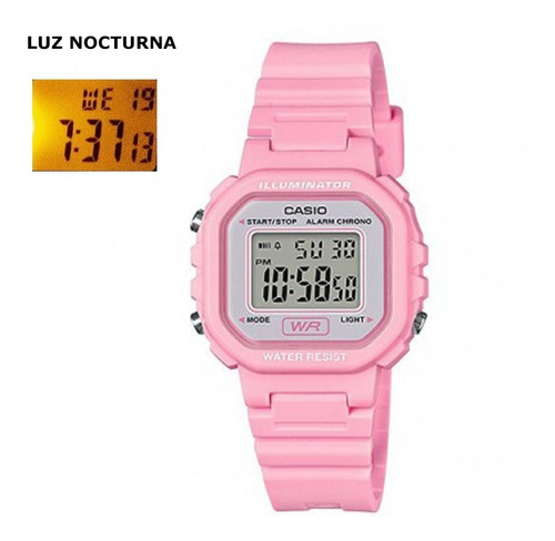 Imagen 3 de 9 de Reloj Casio Dama La-20wh Colores Surtidos/relojesymas