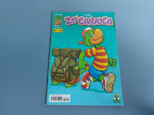 Antigo Gibi Zé Carioca Nº 2142 Editora Abril Disney 1999 (Usado)
