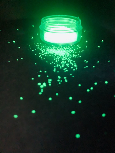 Glow In The Dark - Granulado Intenso Verde Limon 20gr