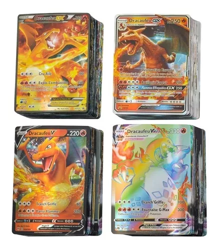 Lote 30 Cartas Pokémon Gx Em Português Cartas Brilhantes Sem