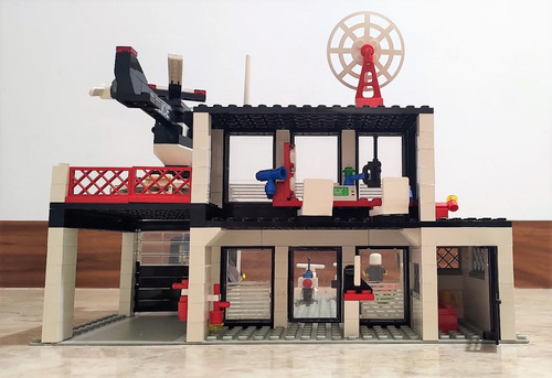 Lego 6386 Police Command Base 358pçs Legoland 1986 (Usado)