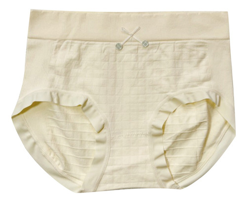 Calzoncillos De Algodón Transpirable Para Mujer, Cintura Med