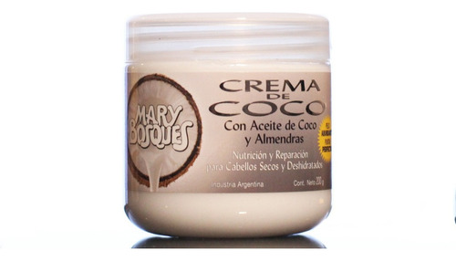 Mary Bosques Crema De Coco Y Almendras X 200g