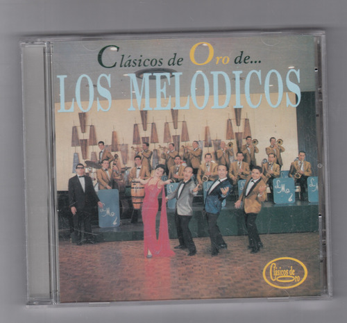 Los Melodicos Clasicos De Oro Cd Original Usado Qqd. Mz