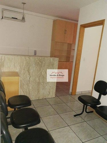 Edifícil Center 3 Sala À Venda, 53 M² Por R$ - Vila Pedro Moreira - Guarulhos/sp - Sa0011