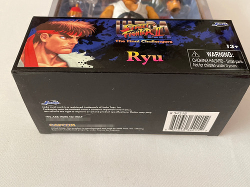 Ryu Ultra Street Fighter 2 The Final Challenge Jada Toys Fig (Usado)