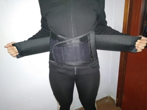 Imagen 3 de 6 de Faja Lumbar Nervio Ciatico 1er Nivel T. M Al Xxxl C Ballenas