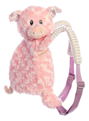 Mochila Peluche Piggyback Pals Cerdito Niño Niña Aurora Ax ®