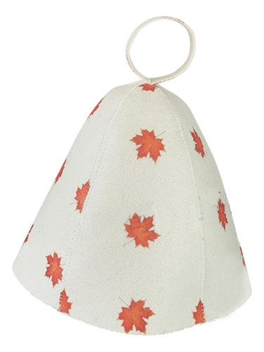 Sombrero De Sauna De Sauna Vaporario Hat, Hojas De Arce