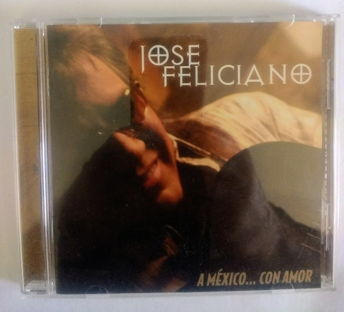 José Feliciano A México Con Amor Cd Original Promo  