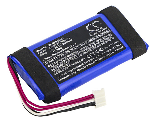 Batería Para Harman/kardon Onyx Mini 3,7 V/ma