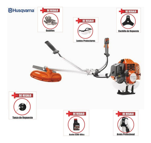 Imagen 1 de 1 de Desmalezadora A Explosión Husqvarna 236r