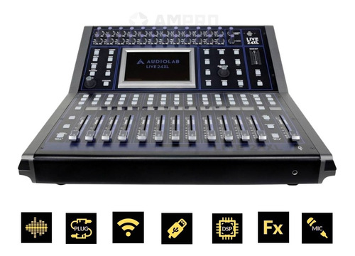 Mixer Profesional Digital Audiolab Live 24 Xl