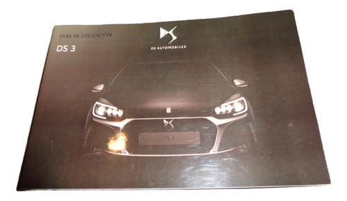 Citroen Ds 3 2017 Manual De Empleo (Usado)