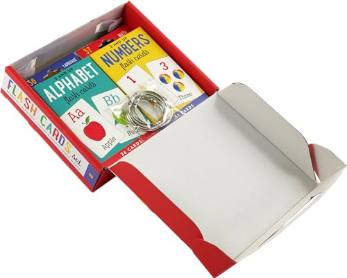 Flash Cards Value Pack, Juego De 4 (alfabeto, Primeras Palab