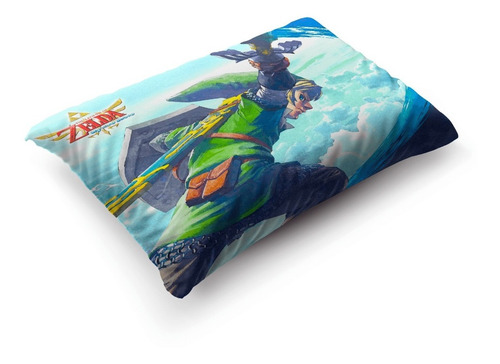 Imagen 4 de 5 de Funda De Almohada The Legend Of Zelda 70x45cm Vudú Love