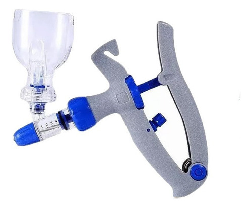 Inyector Veterinario De 5 Ml, Jeringa De Recarga Automática