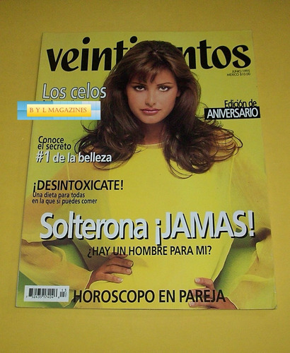 Elsa Benitez Revista Veintitantos 1995 Anette Michel