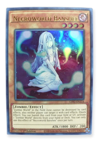 Yugi-oh! Necroworld Banshee Gfp2-en114 Ultra