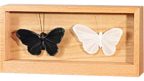 Decoración De Mariposa De Plumas Hecha Un Mano, Decoración Ú