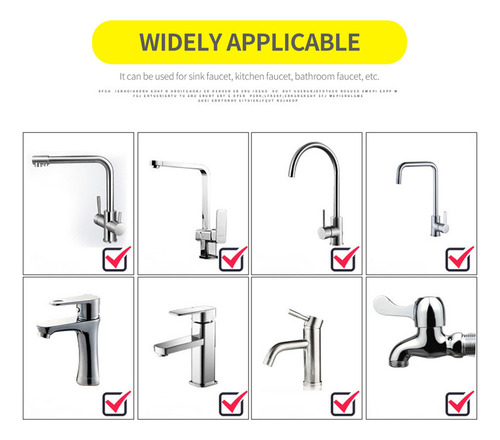 // Aireador Grifo 360° Giratorio Ahorro Agua Baño Cocina