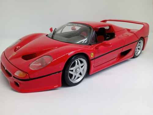 Imagen 2 de 7 de Ferrari F50 Rojo Maisto Carro De Colección A Escala 1 18