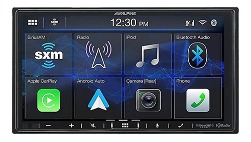 Pantalla Doble Din Alpine Ilx-407 Carplay Android Auto Hd Bt