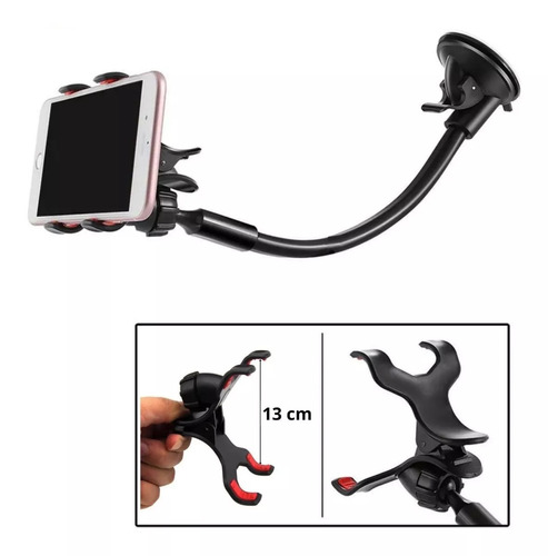 Suporte Celular Gps Carro Veicular Articulado Trava